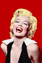 Marilyn Monroe poster: Marilyn on Red (24x36)
