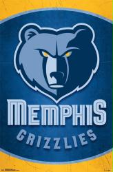 Memphis Grizzlies poster: Logo (22x34) NBA