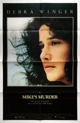 Mike's Murder movie poster [Debra Winger] 27x41 original 1984
