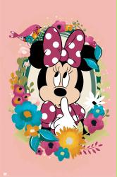 Minnie Mouse poster: Flowers (24x36) Disney