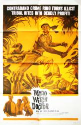 Moro Witch Doctor movie poster [Eddie Romero film] 1964 original 27x41