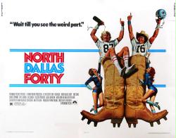North Dallas Forty movie poster [Nick Nolte, Mac Davis] 28x22, 1979