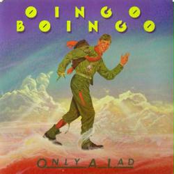 Oingo Boingo poster: Only A Lad vintage promo album flat (1981)
