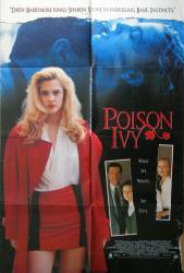 Poison Ivy movie poster [Drew Barrymore] 27x40 folded 1992