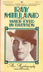 Ray Milland autobiography: Wide-Eyed In Babylon paperback book/1975