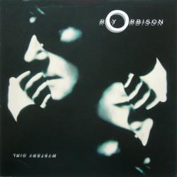Roy Orbison poster: Mystery Girl vintage promo album flat (1989)
