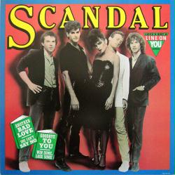 Scandal poster: Scandal vintage promo album flat (1982)