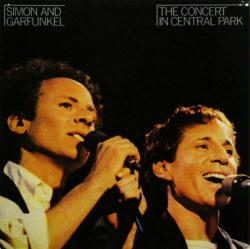 Simon and Garfunkel poster: Concert in Central Park album flat (1982)