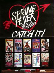 MCA Home Video Spring Fever poster (22x30) Raunchy comedies