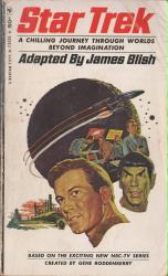 Star Trek paperback book (1967) adapted by James Blish