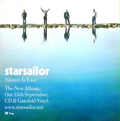 Starsailor poster: Silence Is Easy vintage U.K promo album flat (2003)