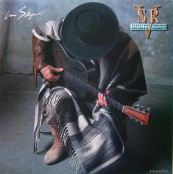 Stevie Ray Vaughan and Double Trouble poster: In Step 1989 album flat