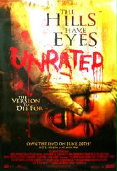 The Hills Have Eyes movie poster [2006] 27x40 video poster/Unrated