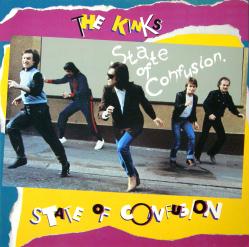 The Kinks poster: State of Confusion vintage promo album flat (1983)