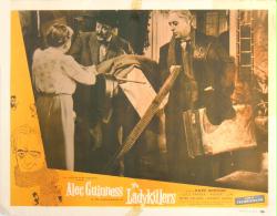 The Ladykillers movie lobby card [Alec Guinness] (14x11) 1955