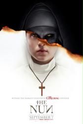 The Nun movie poster [Bonnie Aarons/Taissa Farmiga] 27x40 advance 2018