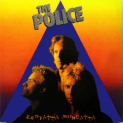 The Police poster: Zenyatta Mondatta vintage promo album flat (1980)