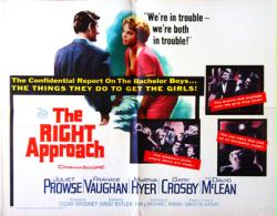 The Right Approach movie poster [Frankie Vaughan, Juliet Prowse] 28x22