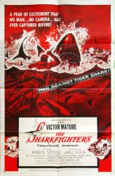 The Sharkfighters movie poster (1956 original 27x41 one-sheet)