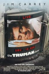 The Truman Show movie poster [Jim Carrey] 27x40 original 1998