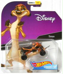Hot Wheels Character Cars: Disney Timon die-cast vehicle