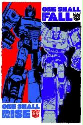 Transformers poster: One Shall Rise, One Shall Fall (24x36)