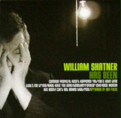 William Shatner poster: Has Been vintage promo album flat (2004)