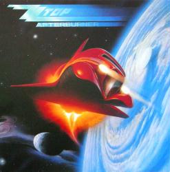 ZZ Top poster: Afterburner vintage promo album flat (1985)