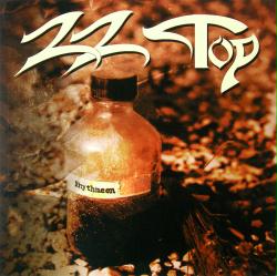ZZ Top poster: Rhythmeen vintage promo album flat (1996)
