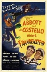 Abbott and Costello Meet Frankenstein movie poster (11'' X 17'') New
