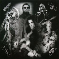 Aerosmith poster: O, Yeah! Ultimate Aerosmith Hits vintage promo album flat (2002)