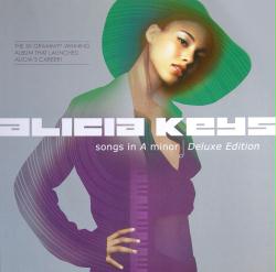 Alicia Keys poster: Songs in A Minor vintage promo album flat (2011)