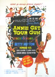 Annie Get Your Gun movie poster (1950) [Betty Hutton] 19 1/4" X 27"