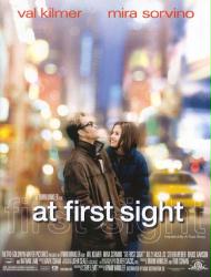 At First Sight movie poster [Val Kilmer, Mira Sorvino] 1999 original 27x40