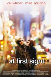 At First Sight movie poster [Val Kilmer, Mira Sorvino] 1999 original 27x40