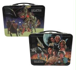 Battlestar Galactica lunch box tin tote (Factory Entertainment) classic TV series