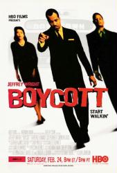 Boycott movie poster (2001) [Jeffrey Wright, Terrence Howard] 27x40 original HBO