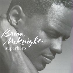 Brian McKnight poster: Superhero vintage promo album flat (2001)
