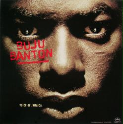 Buju Banton poster: Voice of America vintage promo album flat (1993)