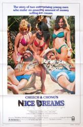 Cheech & Chong's Nice Dreams movie poster [Cheech Marin, Tommy Chong] 1981 original 27x41