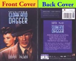 Cloak and Dagger DVD (Gary Cooper) 1946 Fritz Lang, Brand New