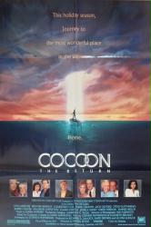 Cocoon: The Return movie poster [Don Ameche, Jessica Tandy, Steve Cuttenberg] 1988 original 27x40