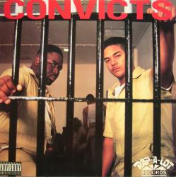 Convicts poster: Convicts vintage promo album flat (1991)