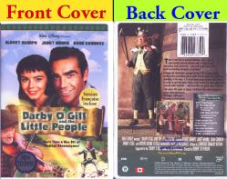 Darby O'Gill and the Little People DVD (Sean Connery) 1959 Disney, New