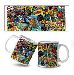 DC Comics 11oz ceramic mug - Classic Comic Covers Collage (Pyramid America) Brand New