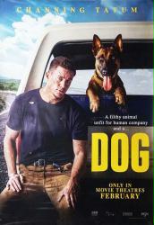 Dog movie poster [Channing Tatum] 2022 original 27x40 advance