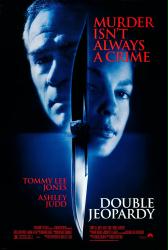 Double Jeopardy movie poster [Tommy Lee Jones, Ashley Judd] 1999 original 27x40