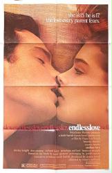 Endless Love movie poster [Brooke Shields, Martin Hewitt] 1981 original 27x41