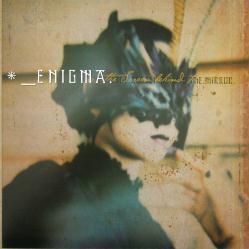 Enigma poster: The Screen Behind the Mirror vintage promo album flat (2000)