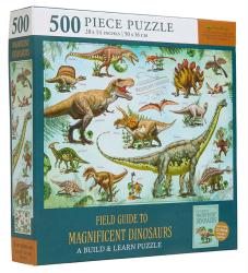 Field Guide to Magnificent Dinosaurs jigsaw puzzle (500-piece) Insights